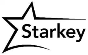 Logo des Hörgeräte Starkey