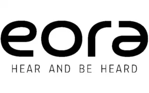 Logo des Schmuckhörgeräte Herstellers eora